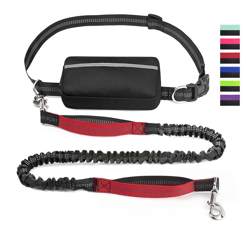Hands-free Dog Leash with Practical Waist Bag