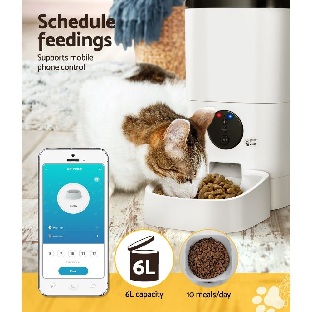 Automatic Pet Feeder 6L with Wifi