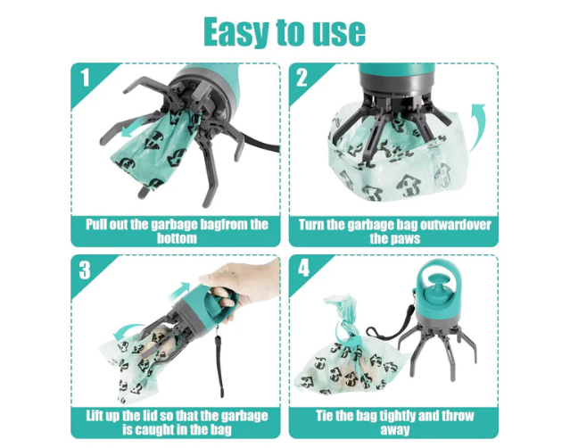 Portable and Hygienic Poop Collector