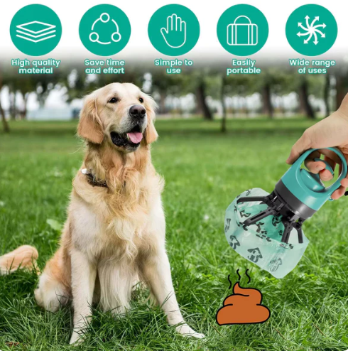 Portable and Hygienic Poop Collector