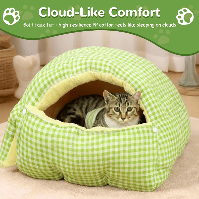 Cave Style Pet Bed