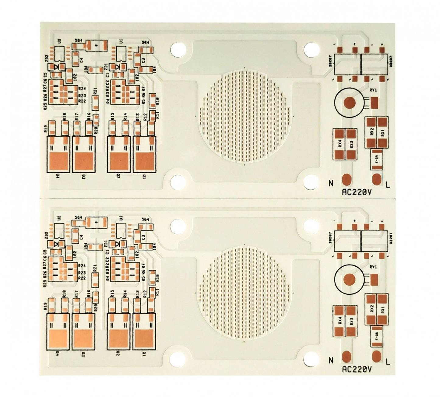 COB ceramic metallized substrate