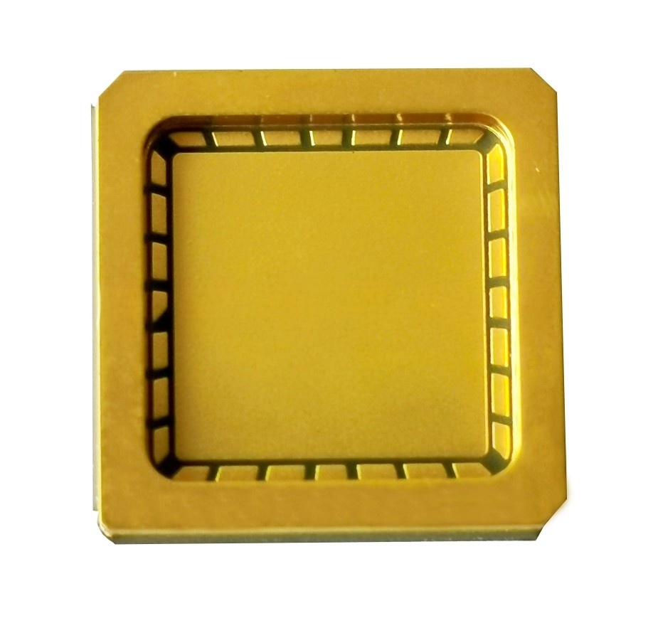Ceramic metallized shell
