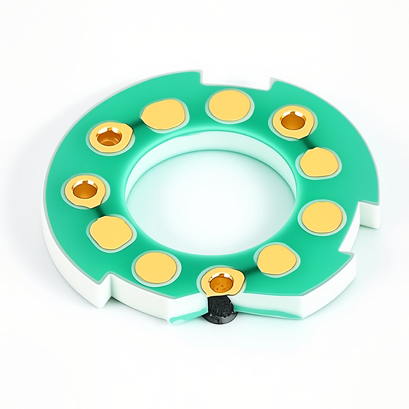 High-power ceramic circuit boards, DPC aluminum nitride gold-plated ceramic boards, high-precision ceramic boards