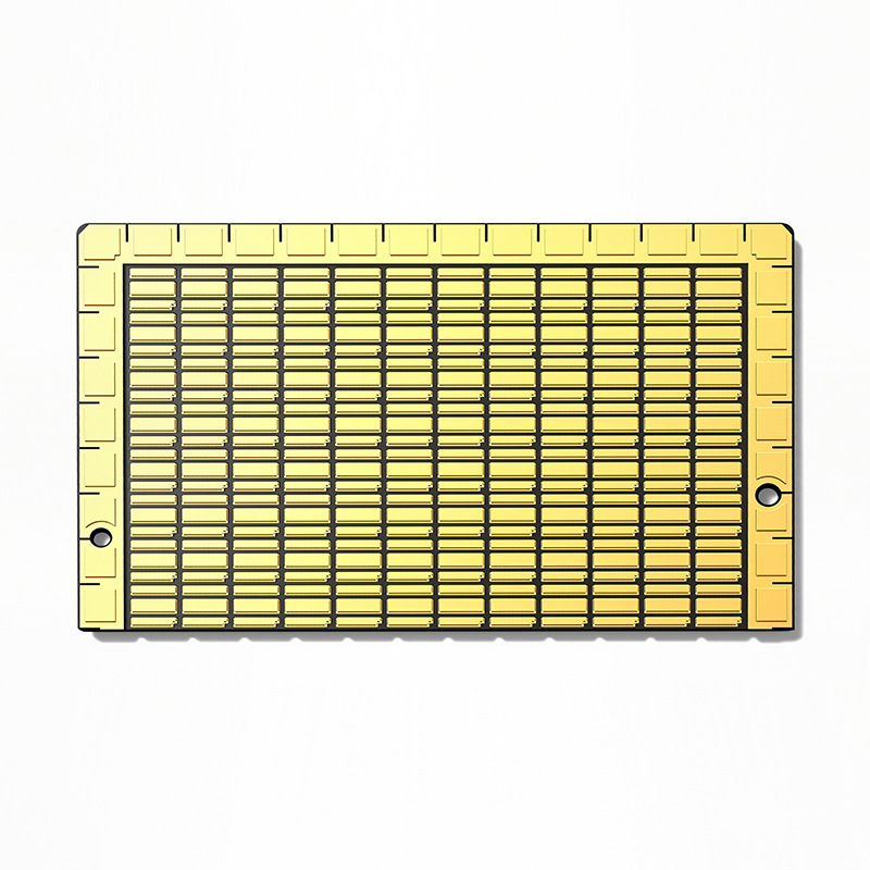 Sterilization series ceramic circuit boards, DPC aluminum nitride gold-plated process ceramic boards, high-precision ceramic boards