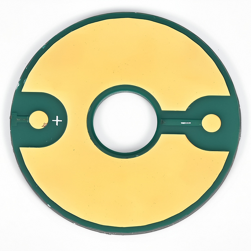 High-precision high-temperature resistant ceramic board, DPC aluminum nitride gold-plated process ceramic board, custom-sized ceramic circuit board