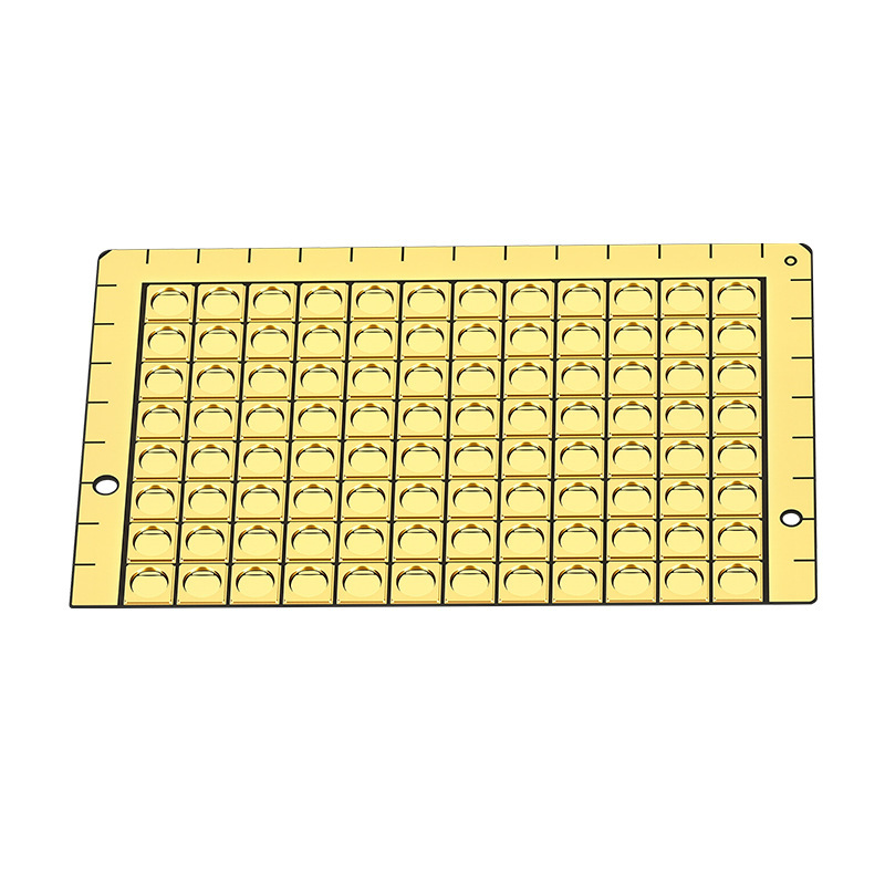 Sterilization series ceramic circuit boards, DPC aluminum nitride gold-plated process ceramic boards, high-precision ceramic boards