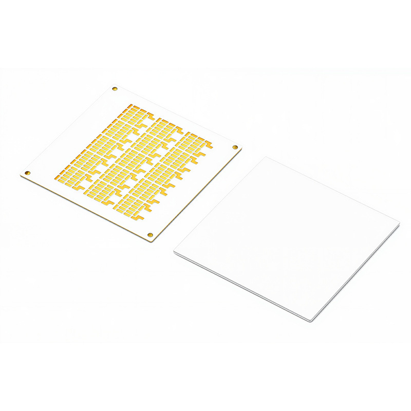 Electronic ceramic circuit board (DPC) substrate circuit board, high heat dissipation precision electronic adapter ceramic circuit board