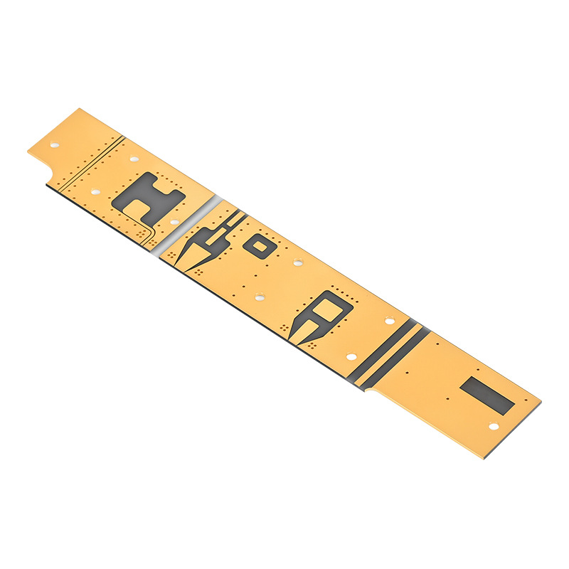 DPC aluminum nitride gold-plated ceramic circuit board with good insulation, high-precision ceramic