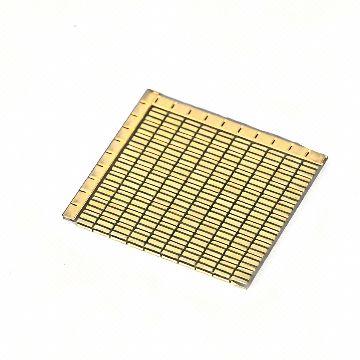 DPC aluminum nitride gold-plated process ceramic board custom-sized ceramic circuit board aluminum oxide high-precision ceramic board