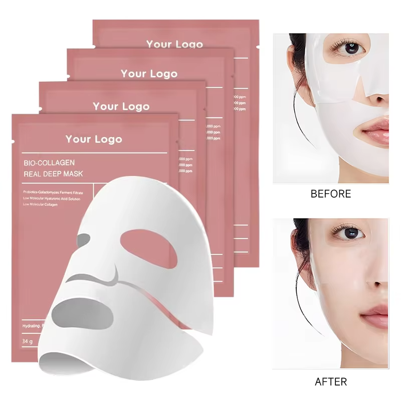 Collagen Mask Bio Collagen Pore Minimizing Real Deep Mask-Chingo