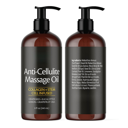 Pure natural extracts relaxing aroma anti-cellulite body shop massage essential oil lemon oil-Chingo