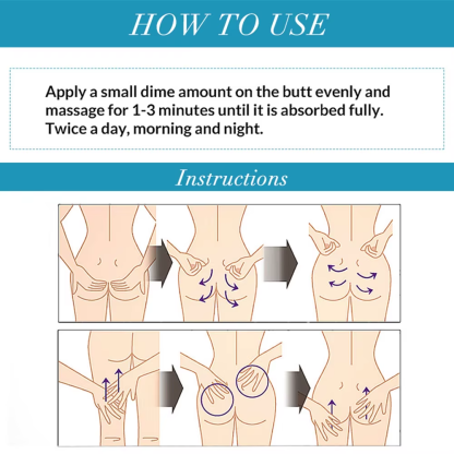 Big Ass Butt Enhancement Cream Hip Buttock Fast Growth Butt Enhancer Breast Enlargement Sexy Chest Body Care for Women-Chingo