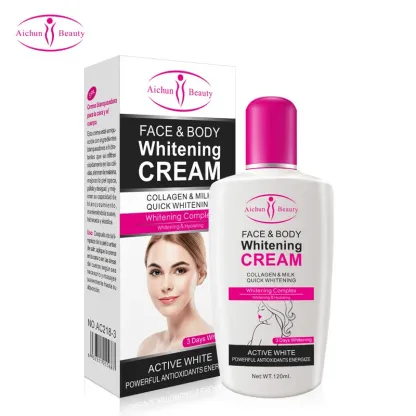 Whitening Body Lotion Brightening Moisturizing Face and Body Cream-Chingo
