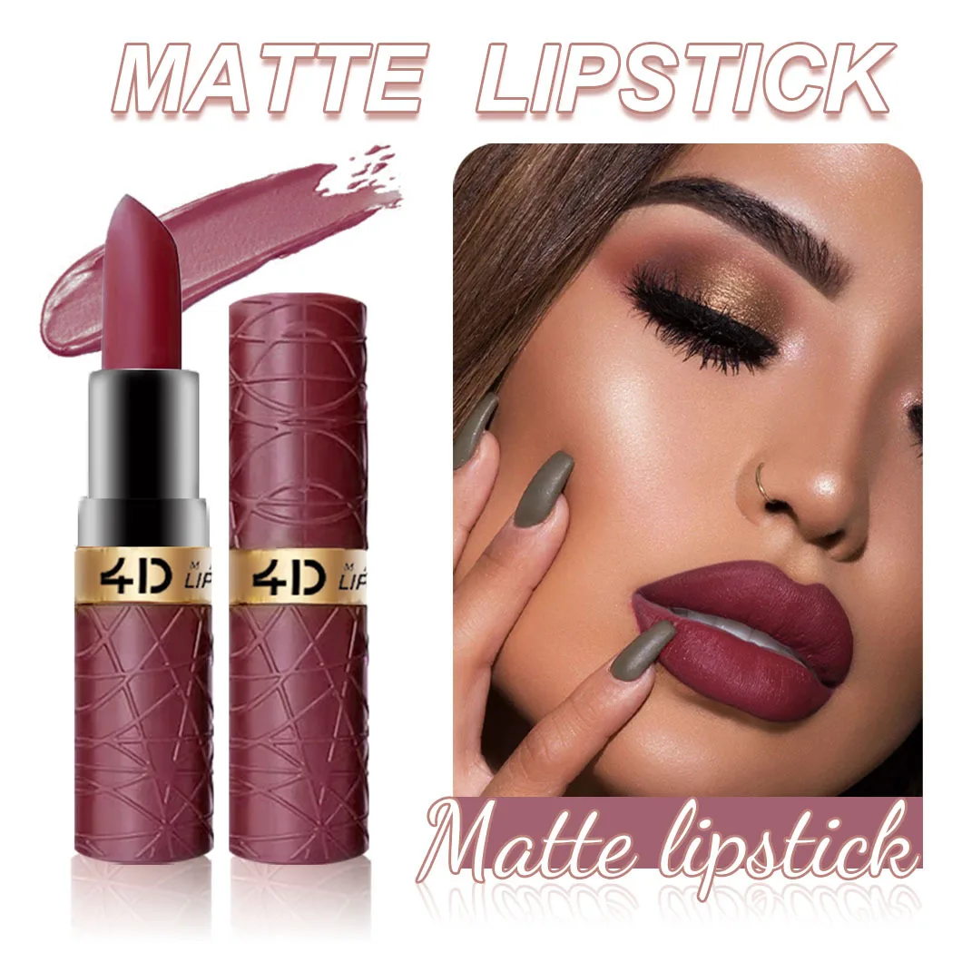 Best Seller Customize Logo 6 PCS 1 Set Matt Luxury Waterproof Lip Shades Lipstick Sets-Chingo