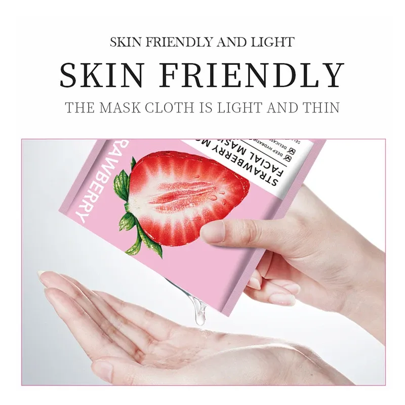 Private Label Best Brightening Hydrating Sheet Facial Mask Skin Care Oil Control Vitamin C Fruit Face Mask-Chingo