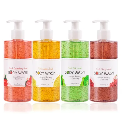 Papaya Extract Whitening Body Wash Private Label Shower Gel-Chingo