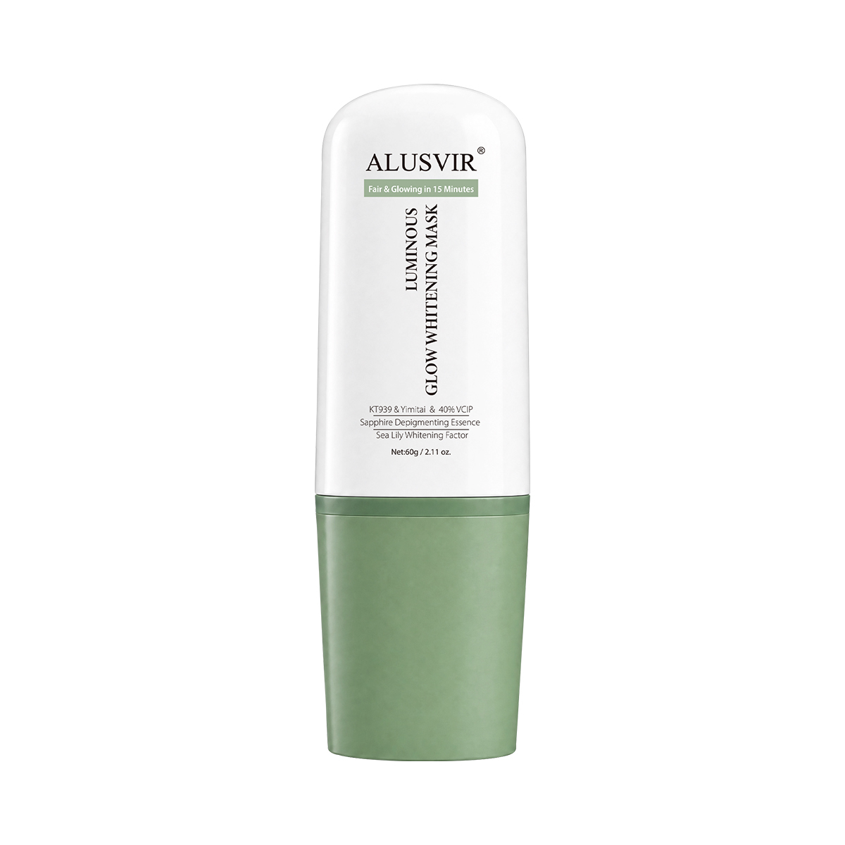 OEM Quick 15-minute Process Luminous Glow Whitening Mask