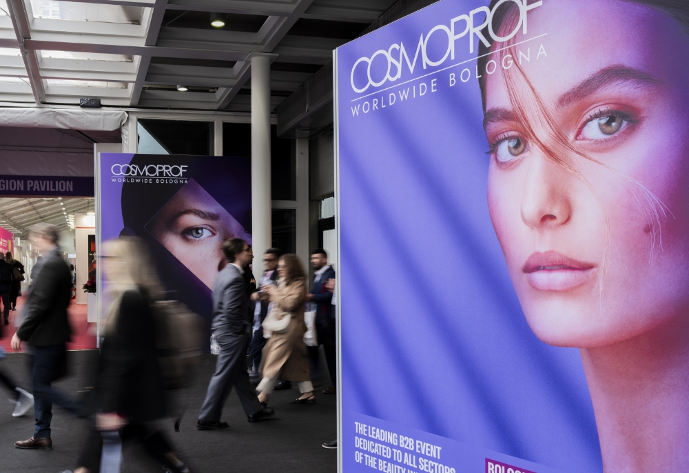 Cosmoprof Bologna 2026 exhibition entrance global beauty event