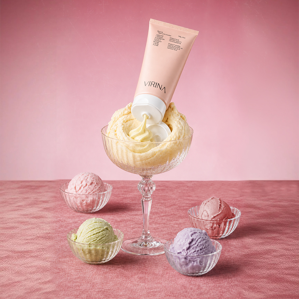 Soft  Smooth Ice Cream Facial Cleanser Series