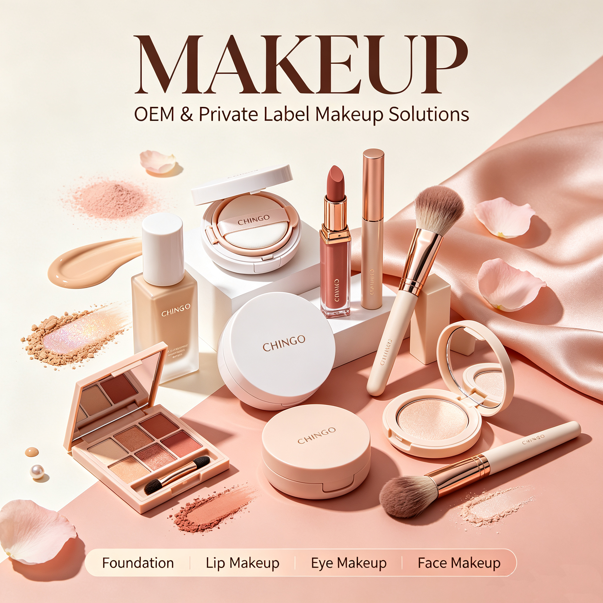 OEM makeup collection-Chingo Cosmetics