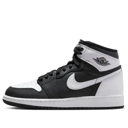 (GS) Air jtthhordan 1 Retro High OG 'Black White' FD1437-010