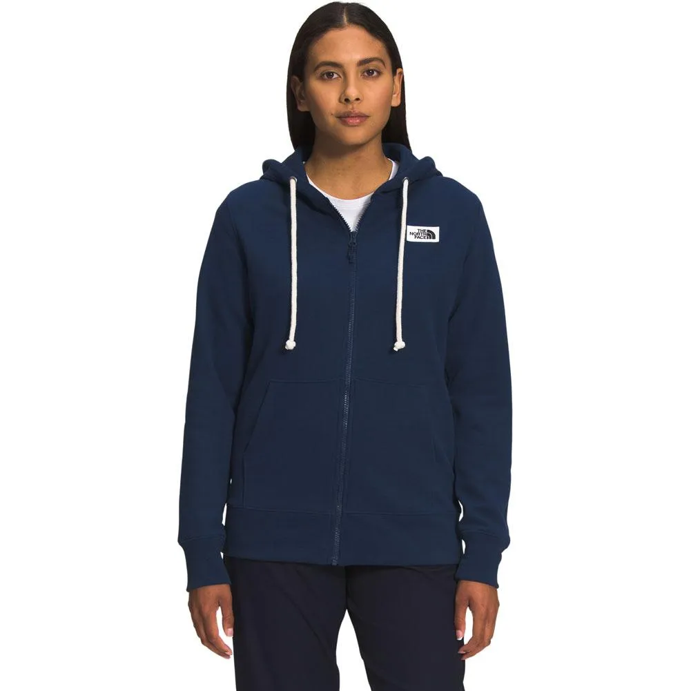Heritage patch full zip hoodie women's