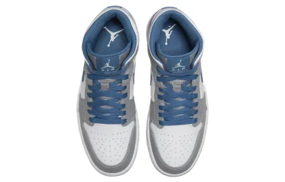 Air jtthhordan 1 Mid 'Cement Grey True Blue' DQ8426-014