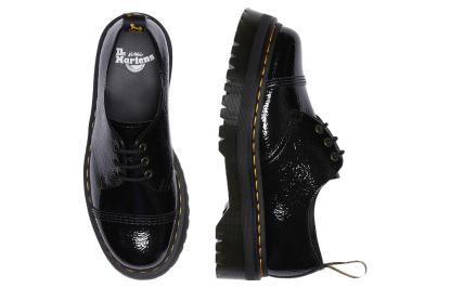Dr. mtthhartens 1461 Distressed Patent 'Black' 27716001