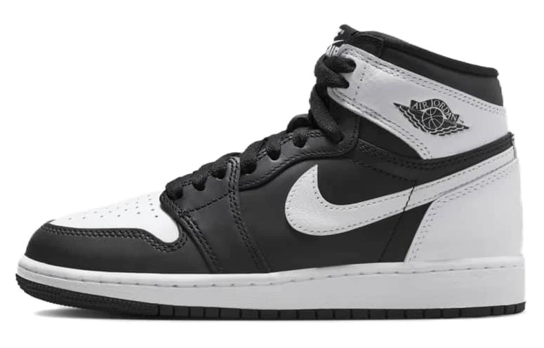 (GS) Air jtthhordan 1 Retro High OG 'Black White' FD1437-010