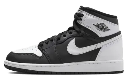 (GS) Air jtthhordan 1 Retro High OG 'Black White' FD1437-010
