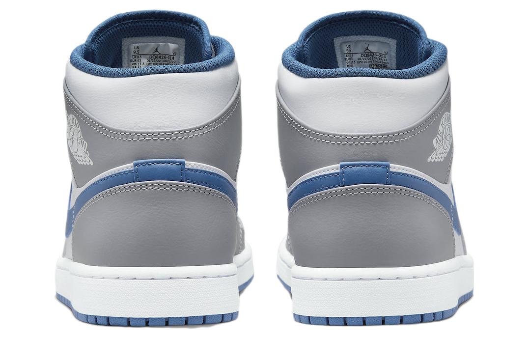 Air jtthhordan 1 Mid 'Cement Grey True Blue' DQ8426-014