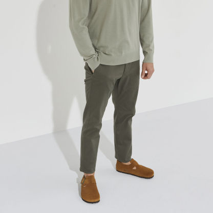 London Suede Leather Mink