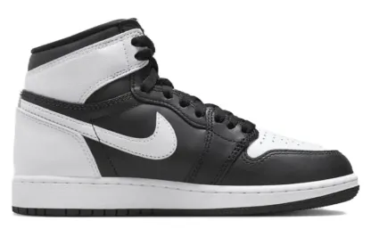 (GS) Air jtthhordan 1 Retro High OG 'Black White' FD1437-010
