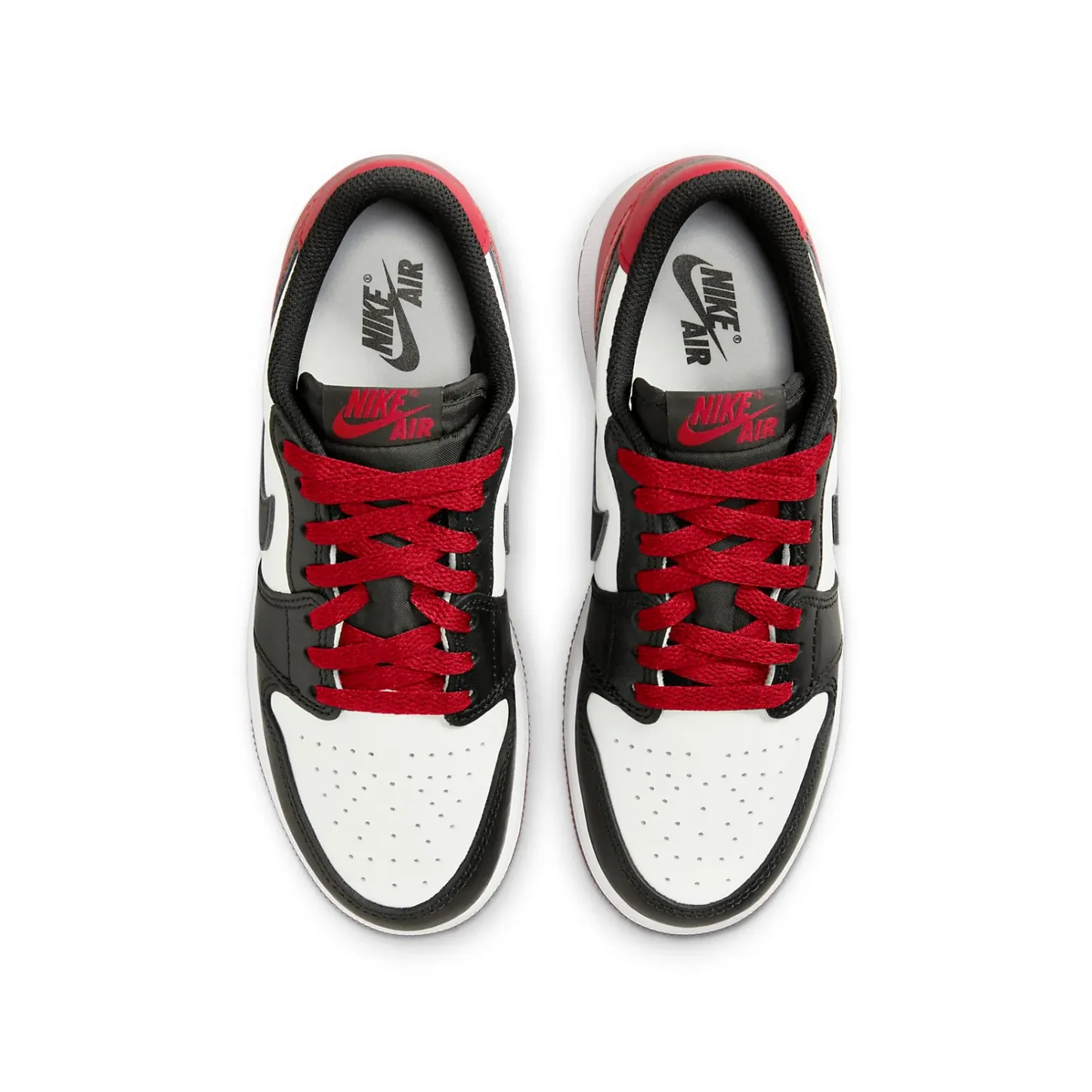 (GS) Air jtthhordan 1 Retro Low OG 'Black Toe 2023' CZ0858-106