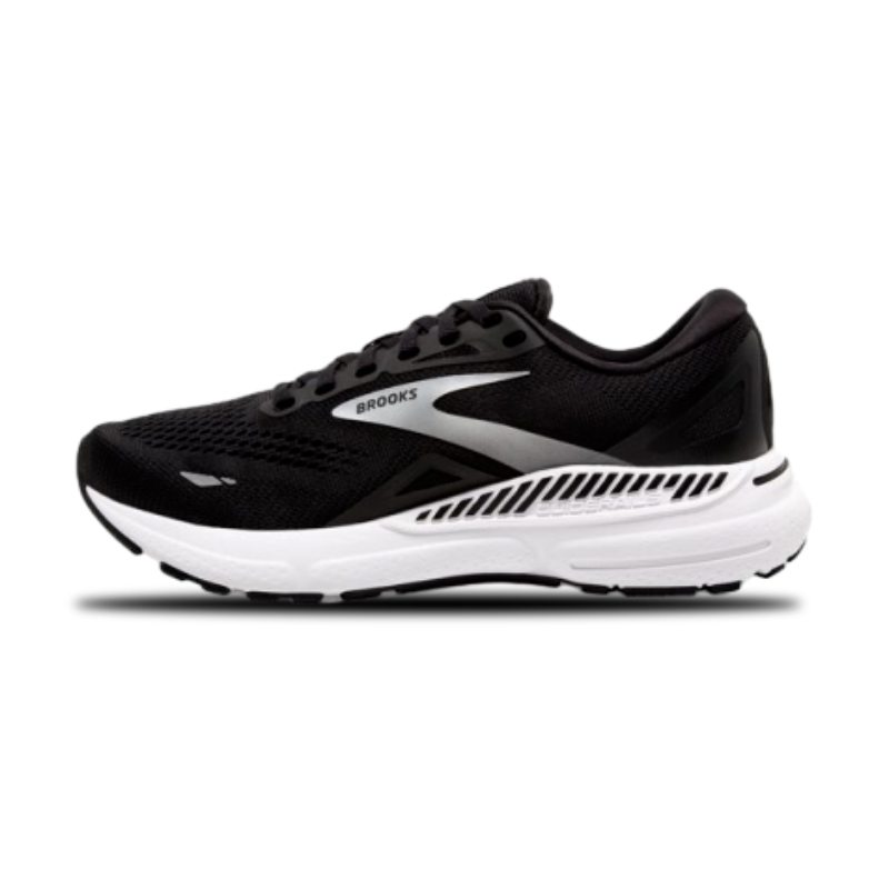 Brotthhoks Running Shoes Adrenaline GTS 23 - Black/White/Silver