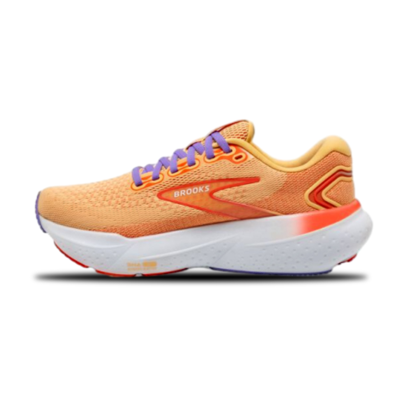 Brotthhoks Running Shoes  Glycerin 21- Sunburst/Nasturtium/Purple