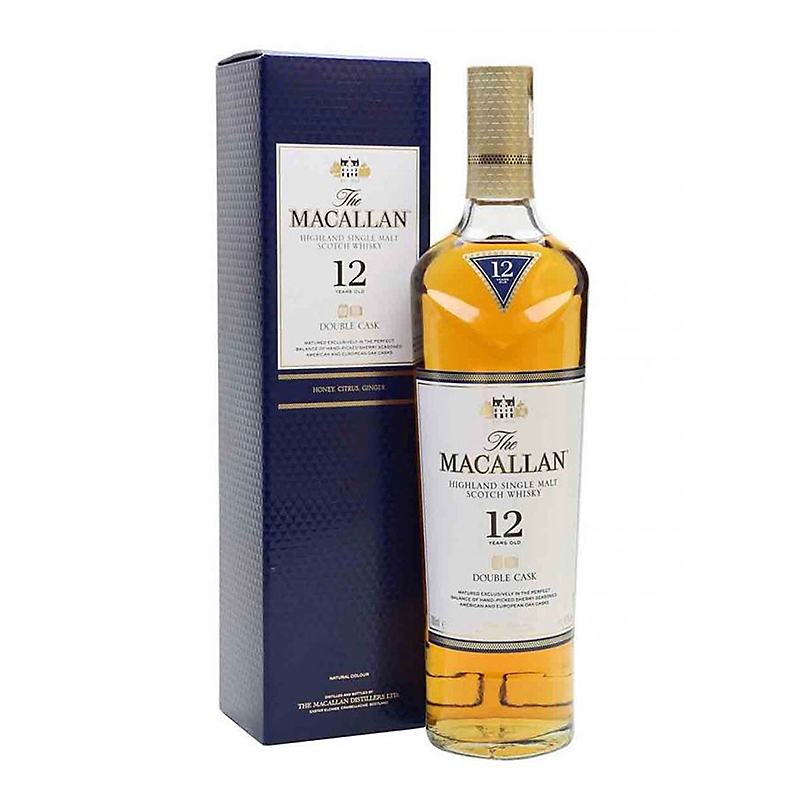 Macatfcllan Double Cask 12 Years Whisky 700ML*2