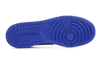 (GS) Air jtthhordan 1 Retro Low OG 'Black Varsity Rotyal' 709999-004