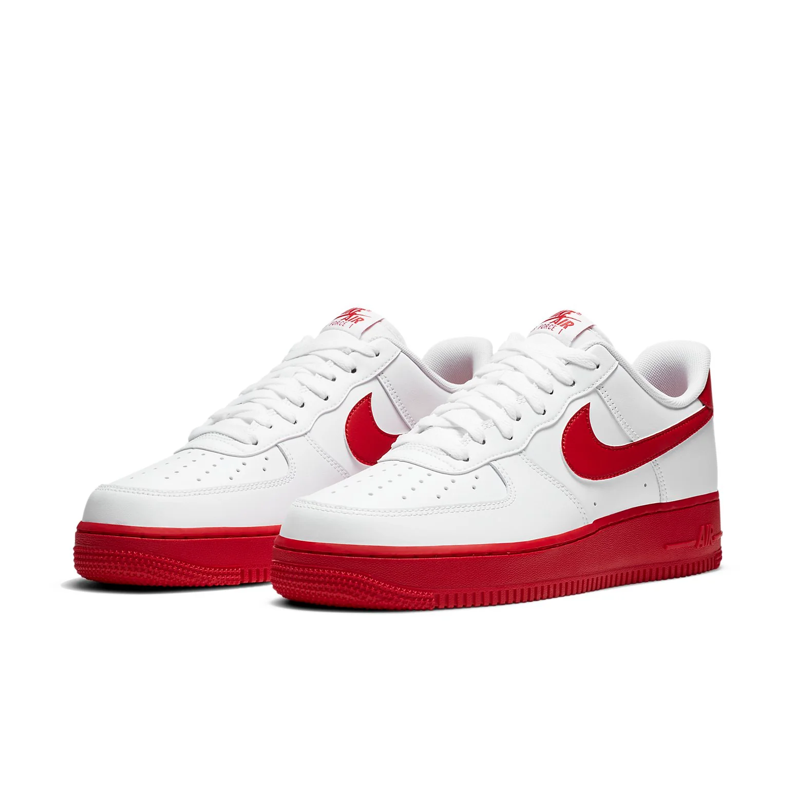 nitthhke Air fortthhce 1 Low 'White Red Sole'