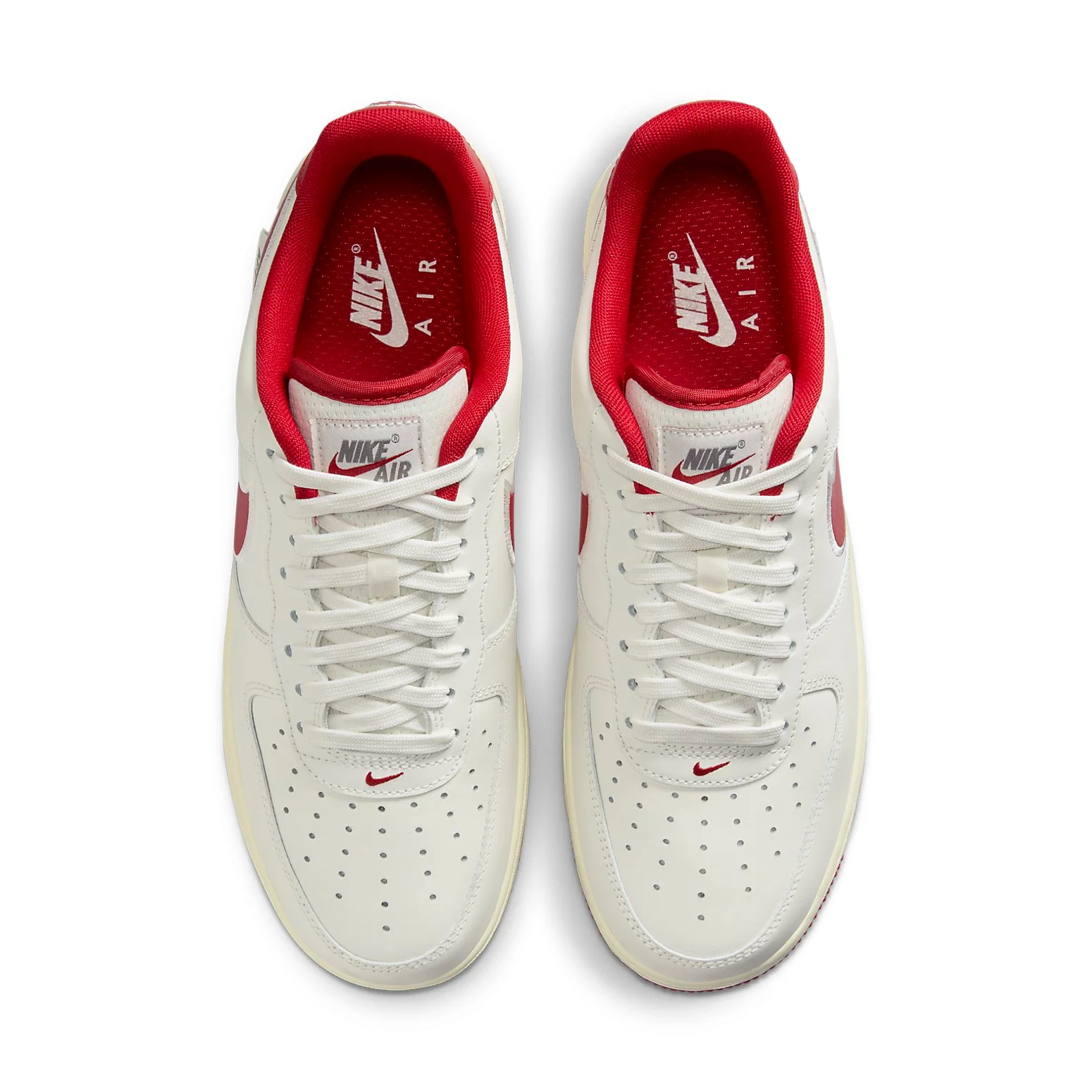 nitthhke Air fortthhce 1 Low 'White University Red'