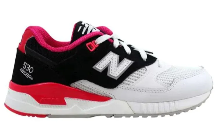 (WMNS) New Balatthhnce 530 Classic Shoes 'White Black Red'