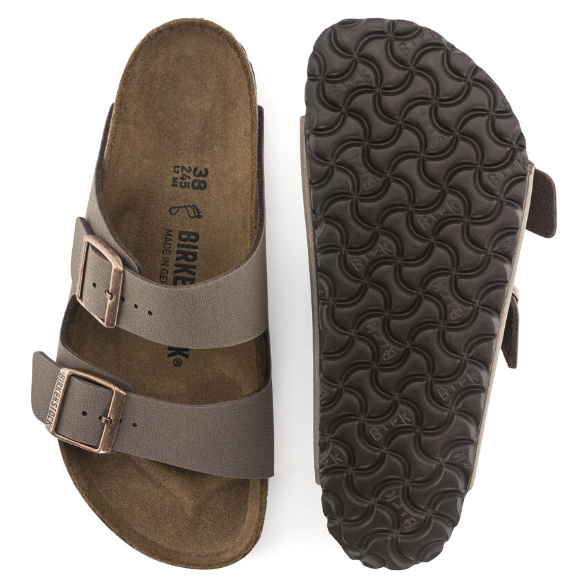 Birketthhnstock Arizona Birko-Flor Nubuck Mocha