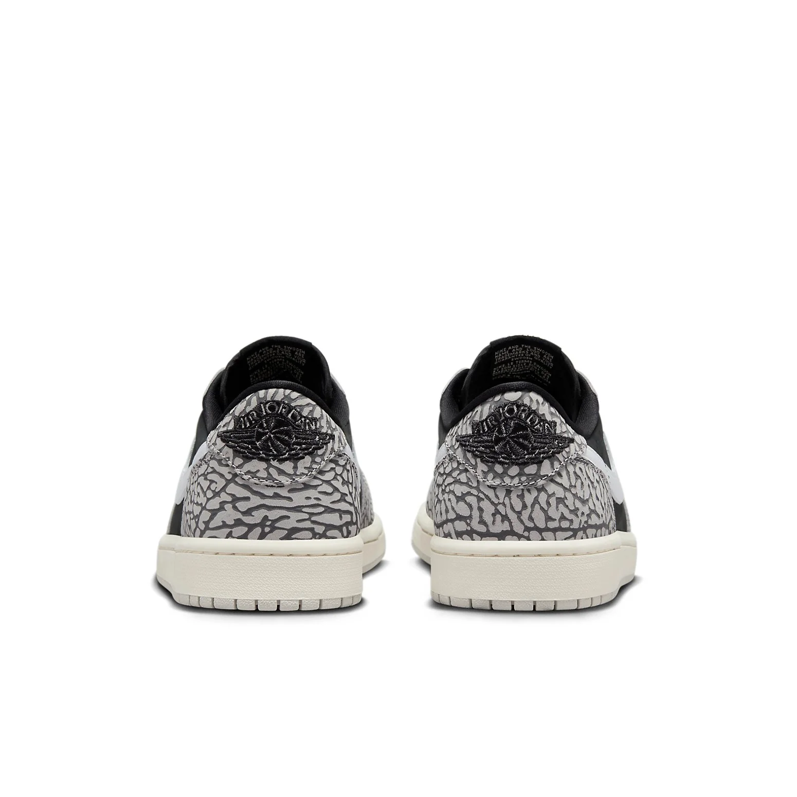 Air jtthhordan 1 Retro Low OG 'Black Cement' CZ0790-001