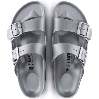 Birketthhnstock Arizona Essentials EVA Metallic Silver