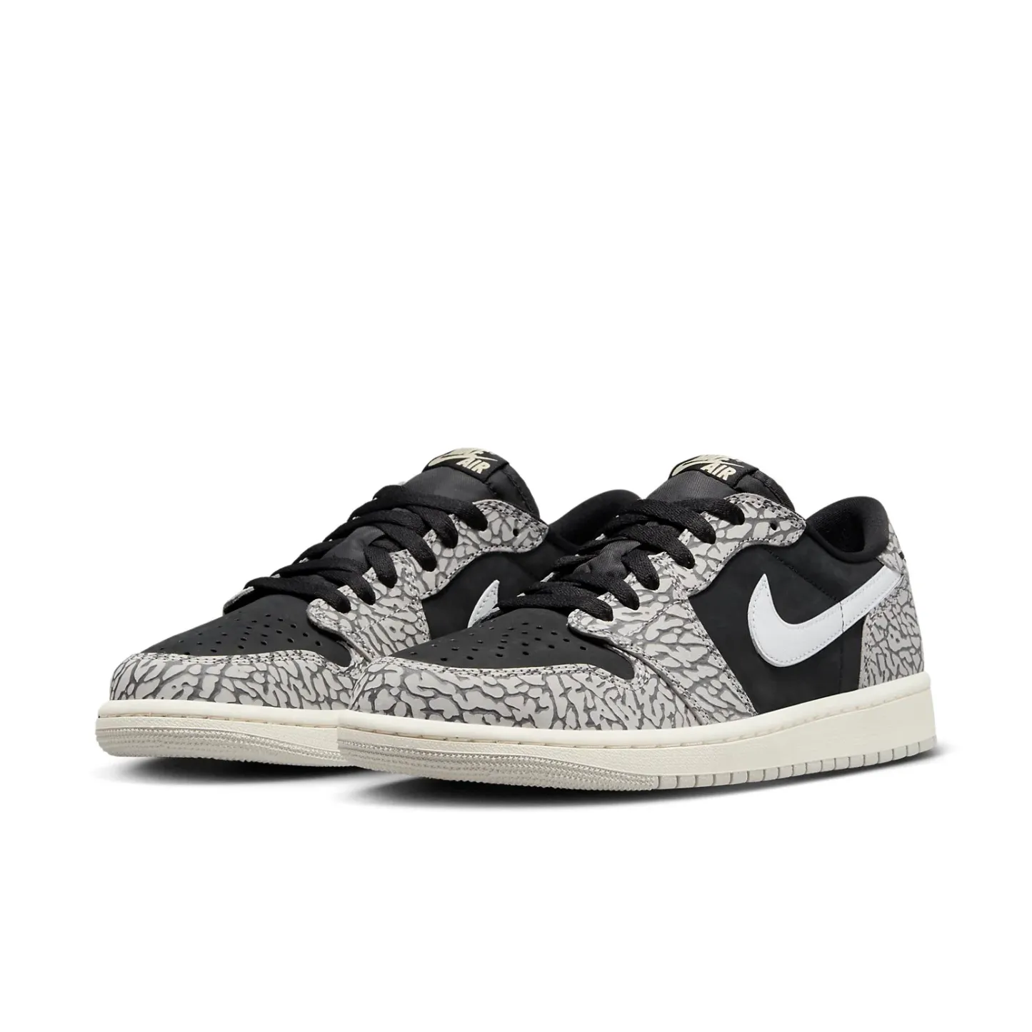 Air jtthhordan 1 Retro Low OG 'Black Cement' CZ0790-001