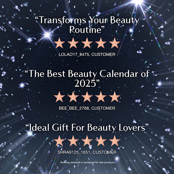 Charlotte Tilbury Charlotte’s Beauty Treasure Chest Advent Calendar 2025