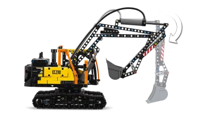 Volvo FMX Truck & EC230 Electric Excavator