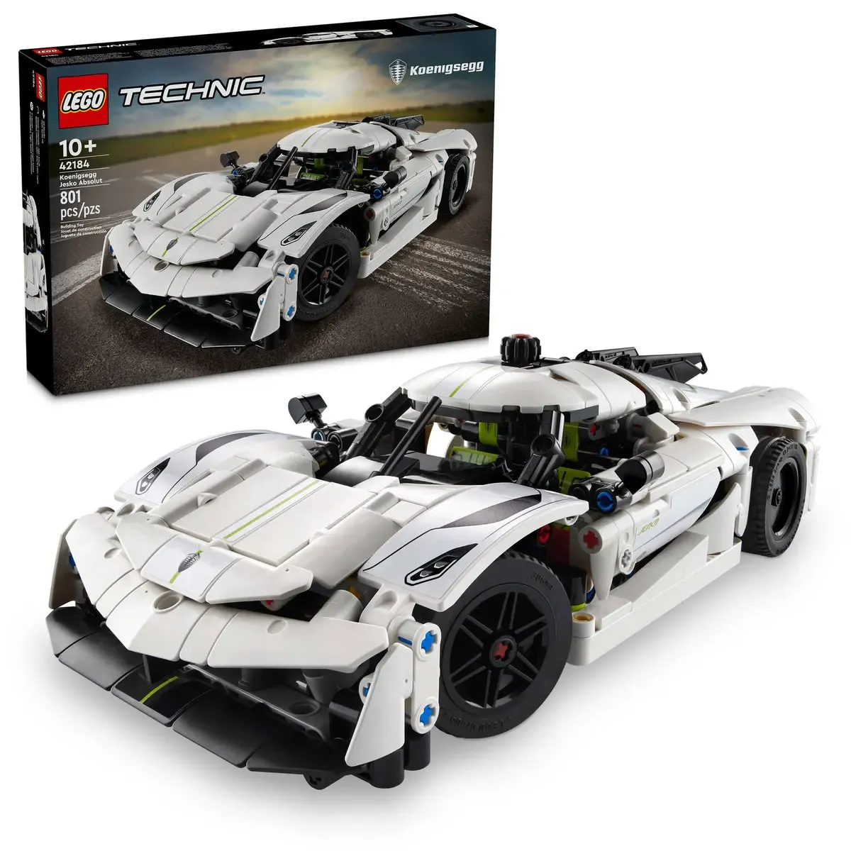 Koenigsegg Jesko Absolut White Hypercar