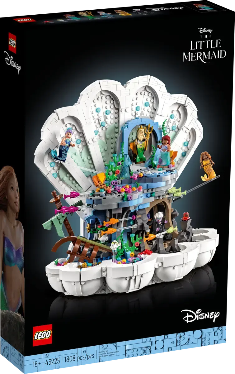 The Little Mermaid Royal Clamshell